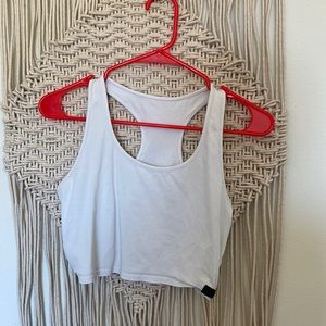 Alphalete white tank